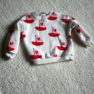 Zara sweatshirt size 9-12 months no stains!